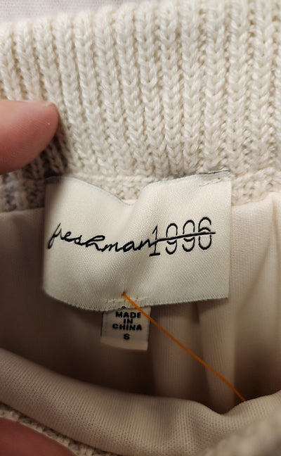Freshman 1996 Women's Size S Beige Knit Skirt