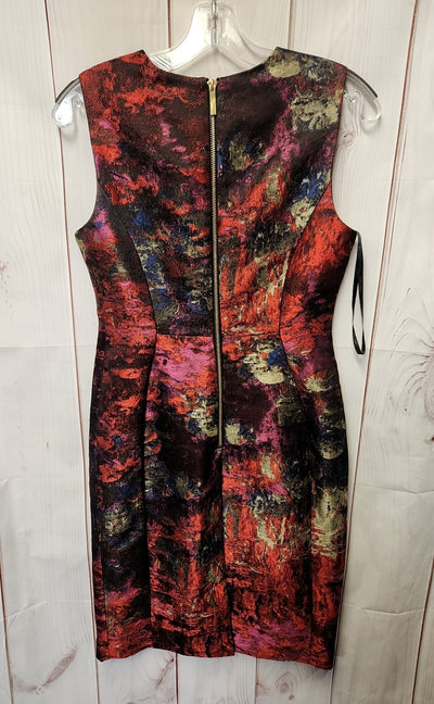 Calvin Klein Women's Size 4 Red Dress