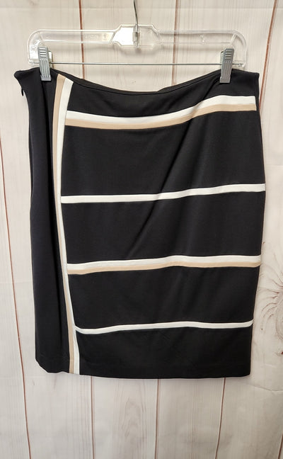 White House Black Market Women's Size 10 Black Skirt
