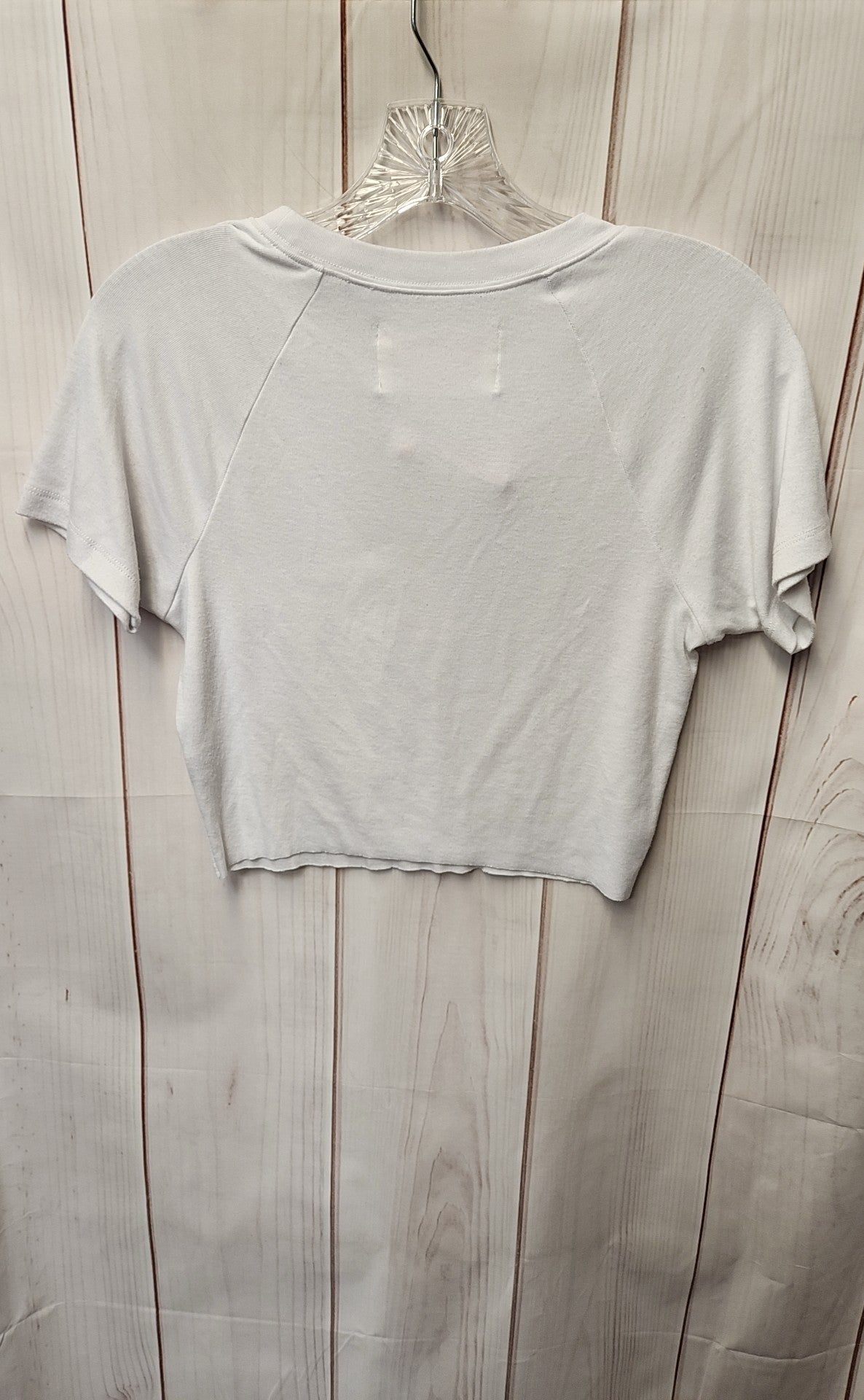 Budweiser Pacsun Women's Size M White Short Sleeve Top