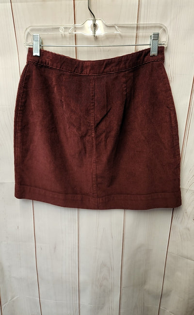 Old Navy Women's Size 2 Red Corduroy Skirt