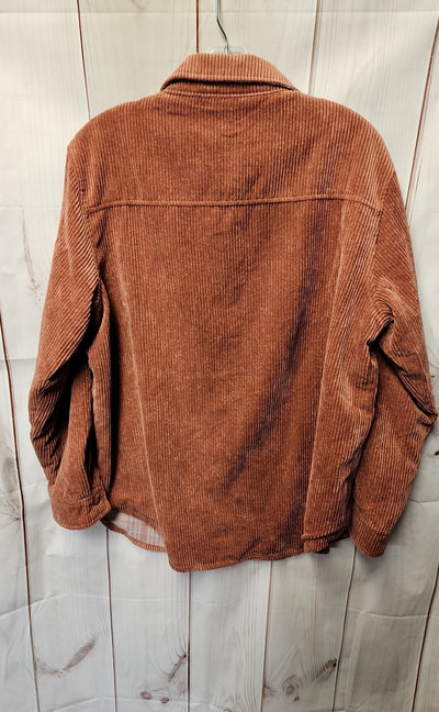 Love Tree Women's Size L Pink Corduroy Reversible Jacket