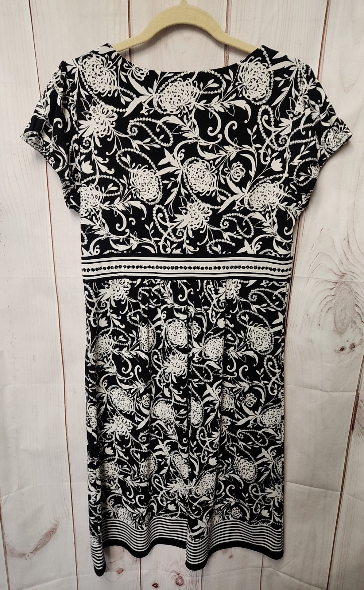 Loft Women's Size 10 Black & White Dress