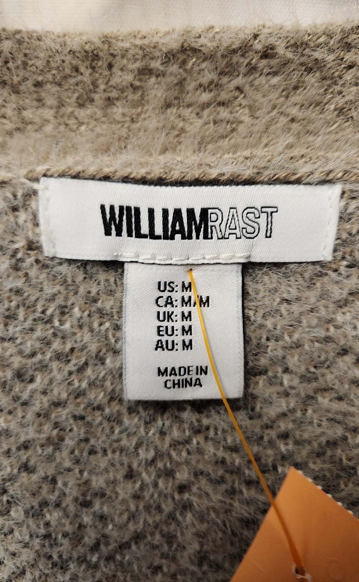 William Rast Women's Size M Brown Cardigan