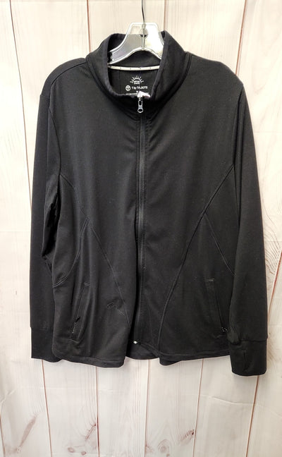 Talbots Women's Size 1X Black Active Jacket