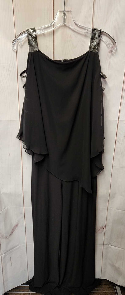 Msk Women's Size S Black Jumpsuit