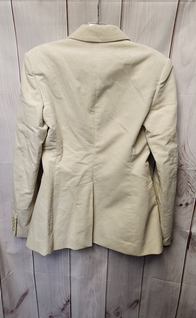 NWT Theory Women's Size 2 White Corduroy Blazer