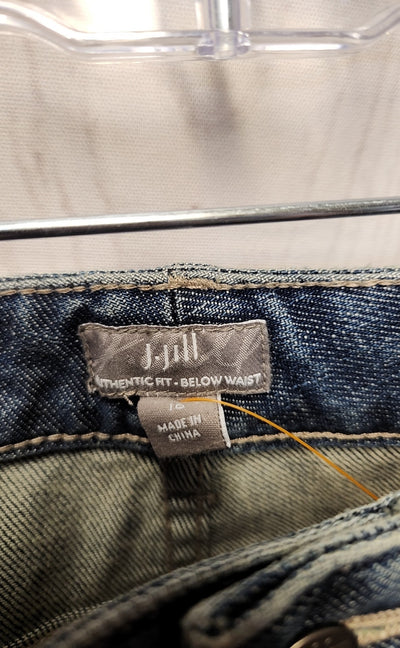 J Jill Women's Size 33 (15-16) Blue Jeans