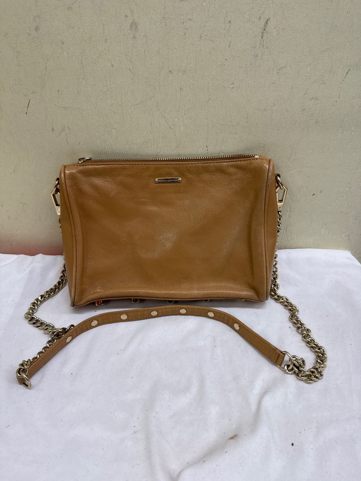 Rebecca Minkoff Tan Purse Bag AS IS - marks/stains