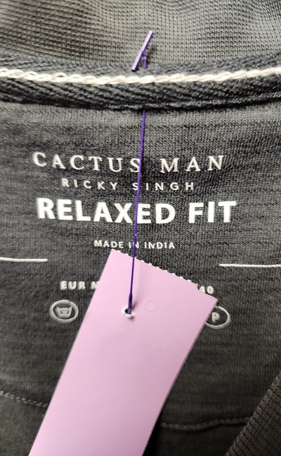 Cactus Man Men's Size M Gray Shirt