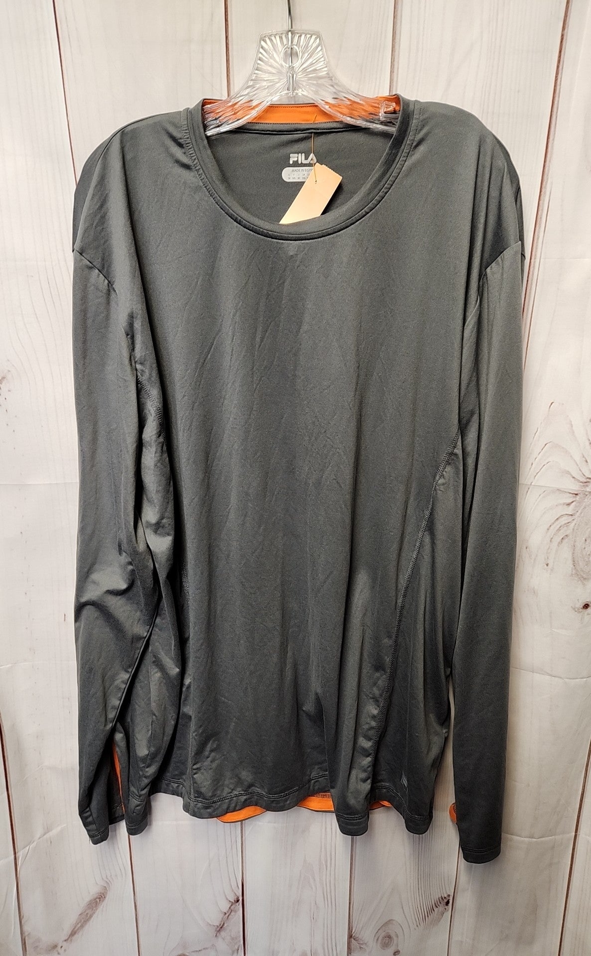 Fila Men's Size XXL Gray Shirt