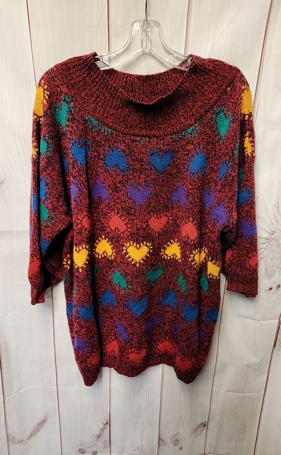 VTG Stefano Women's Size One Size Red Sweater