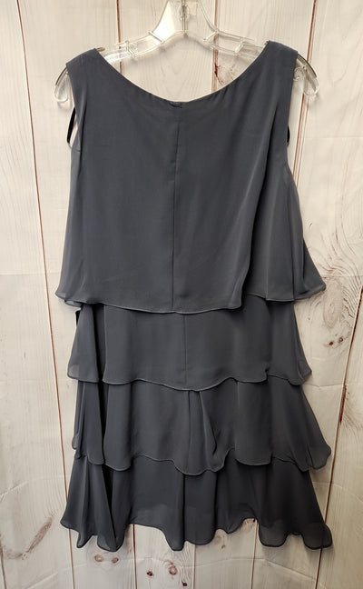 NWT Slny Women's Size 16 Petite Gray Dress