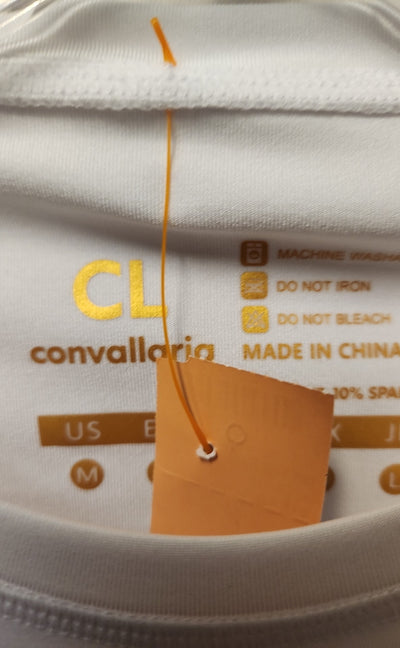 Convallaria Women's Size M White Long Sleeve Top