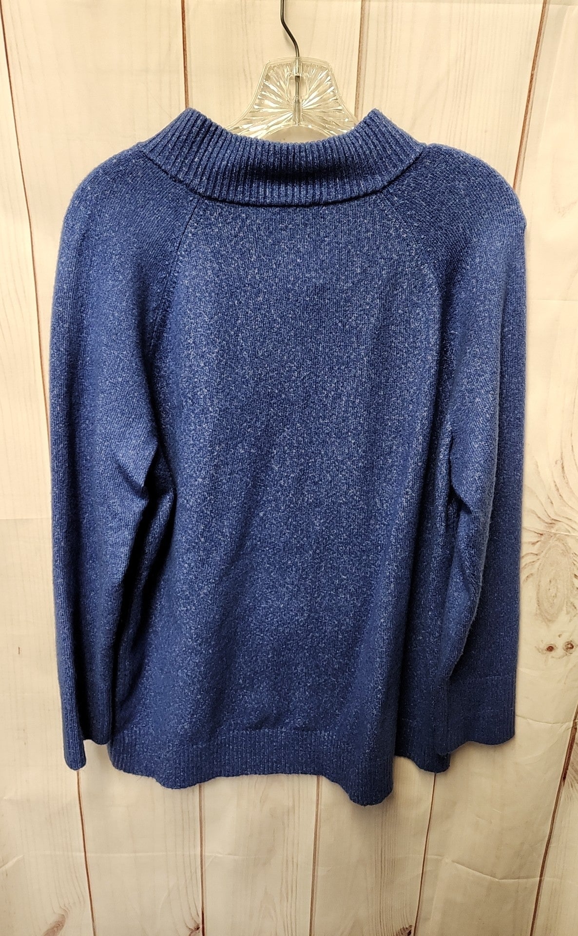 Talbots Women's Size L Petite Blue Sweater