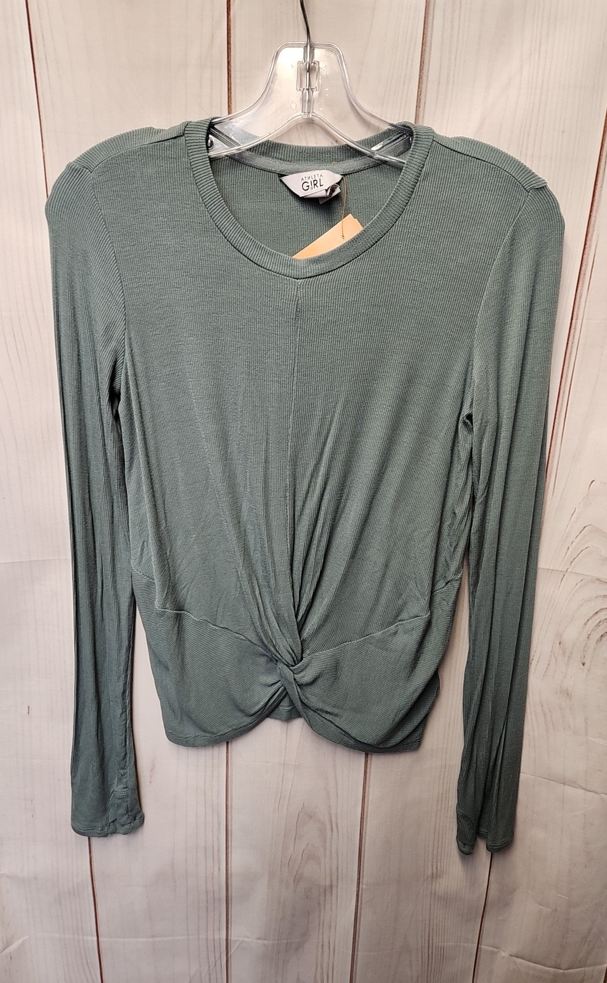 Athleta Girl's Size 16 Green Shirt