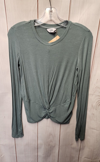 Athleta Girl's Size 16 Green Shirt
