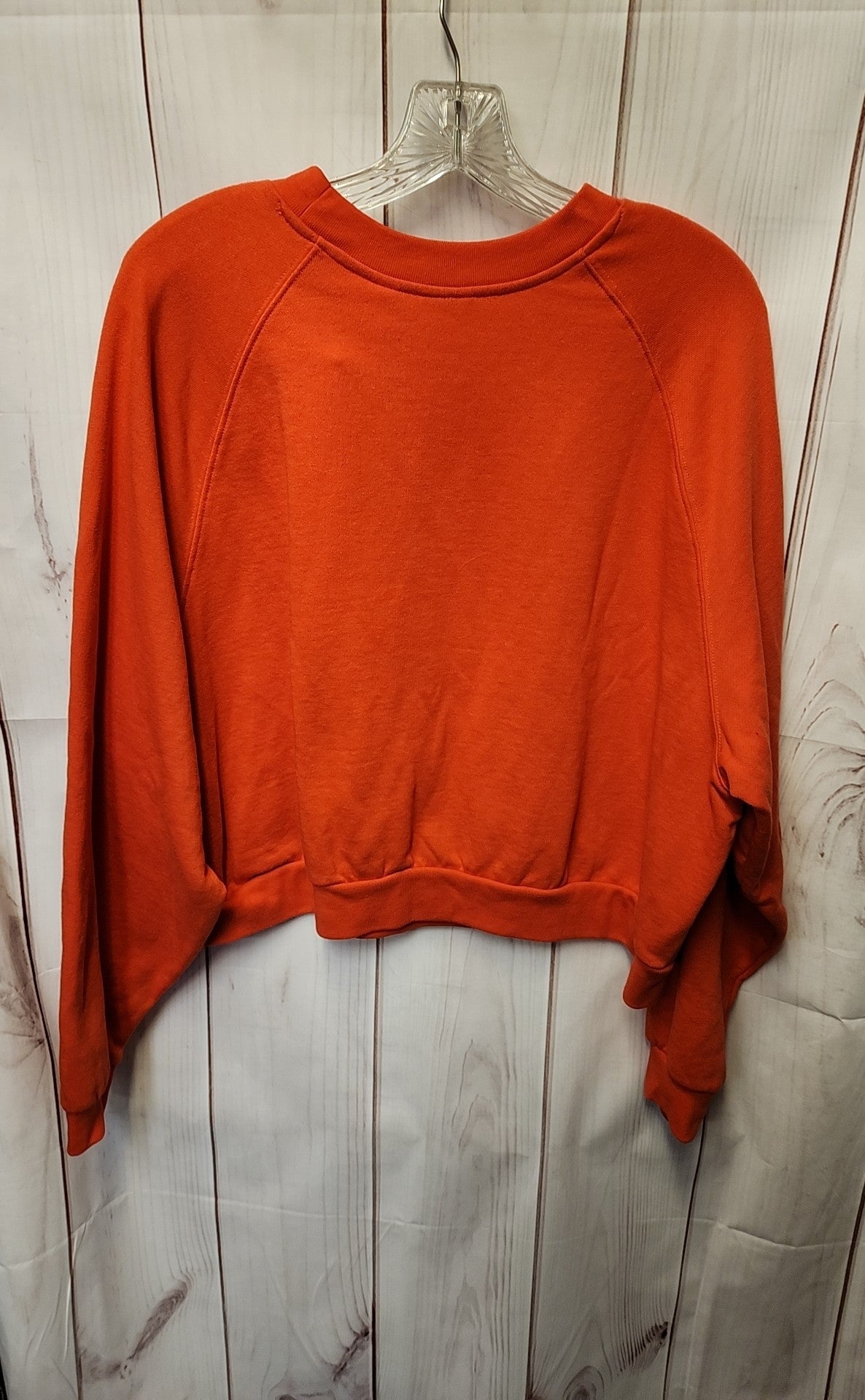 Levis Women's Size XL Orange Sweatshirt