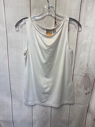 Chico's Women's Size 0 = US S White Sleeveless Top
