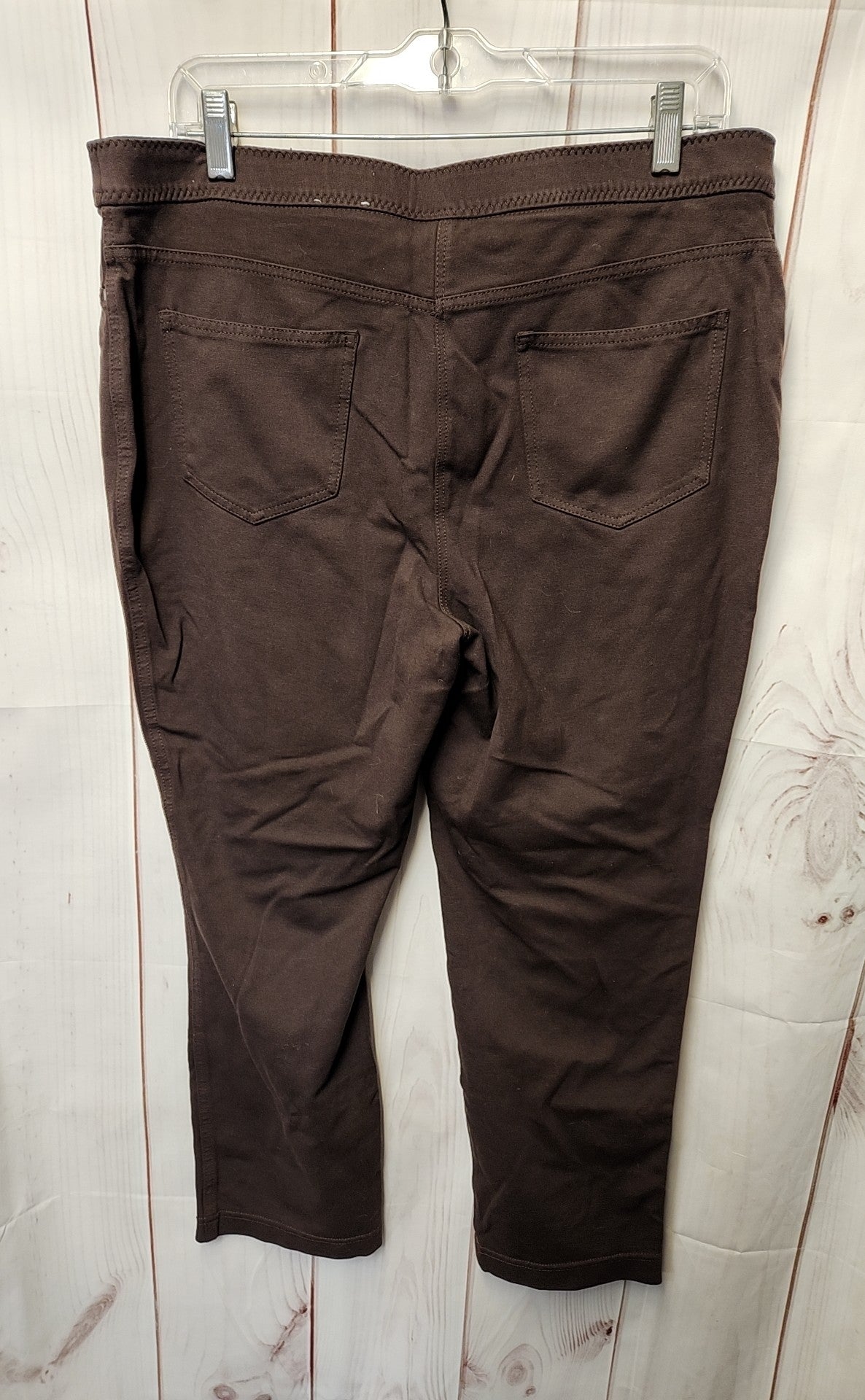 Chico's Women's Size 2 = US 12 Short Brown Pants