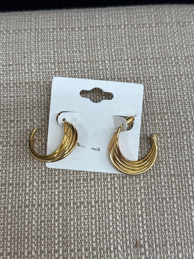 Gold Hoop Earrings
