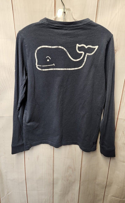 Vineyard Vines Girl's Size 8/10 Navy Shirt