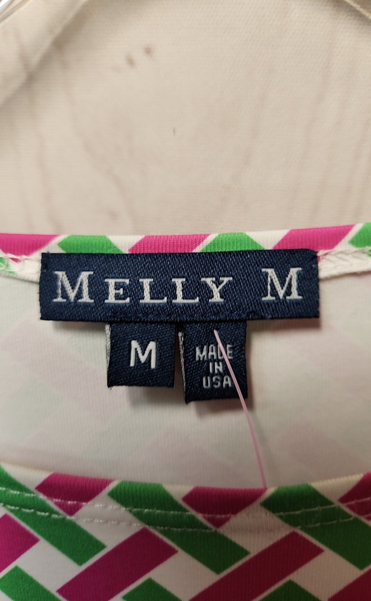 Melly M Women's Size M Green & Pink Dress
