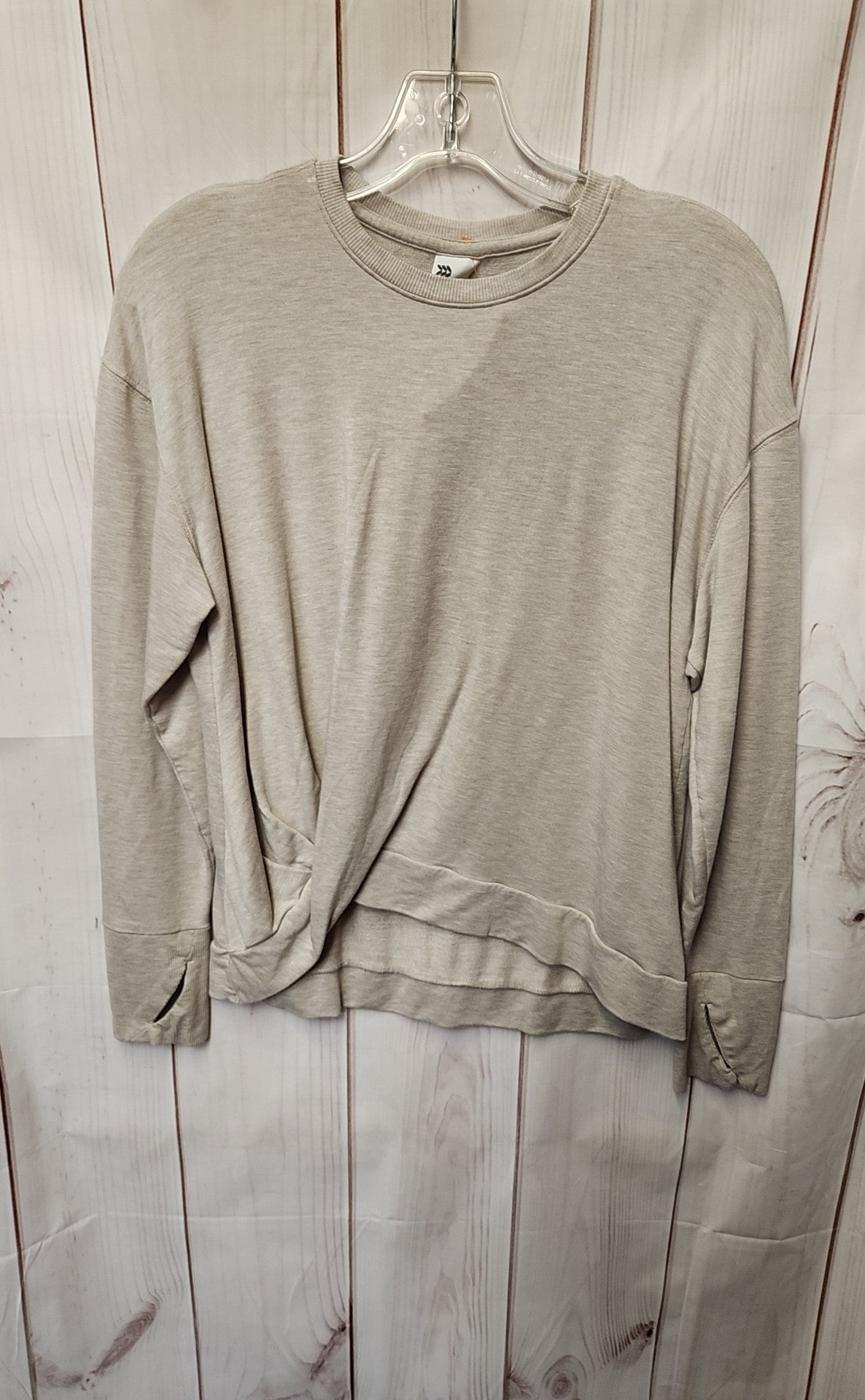All in Motion Women's Size S Beige Long Sleeve Top