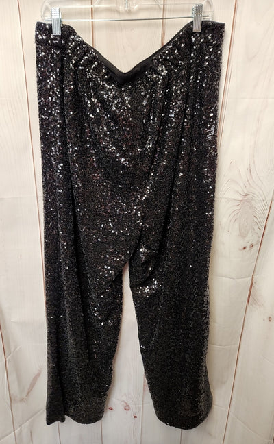 Banana Republic Women's Size XL Black Sequined Pants