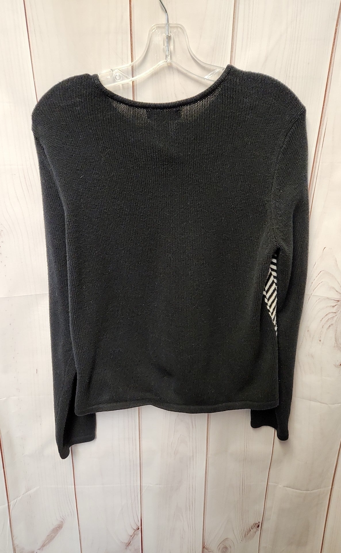 Chaps Women's Size XL Petite Black Full Zip Sweater