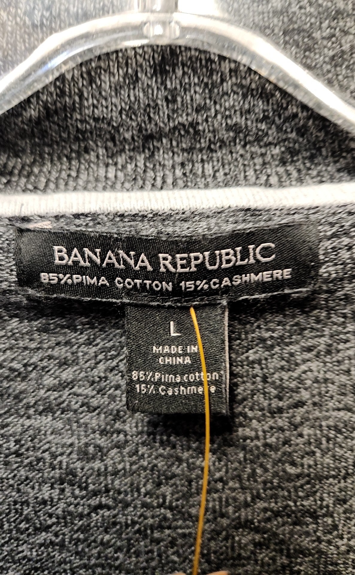 Banana Republic Men's Size L Gray Sweater