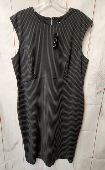 NWT Express Women's Size XL Black Dress