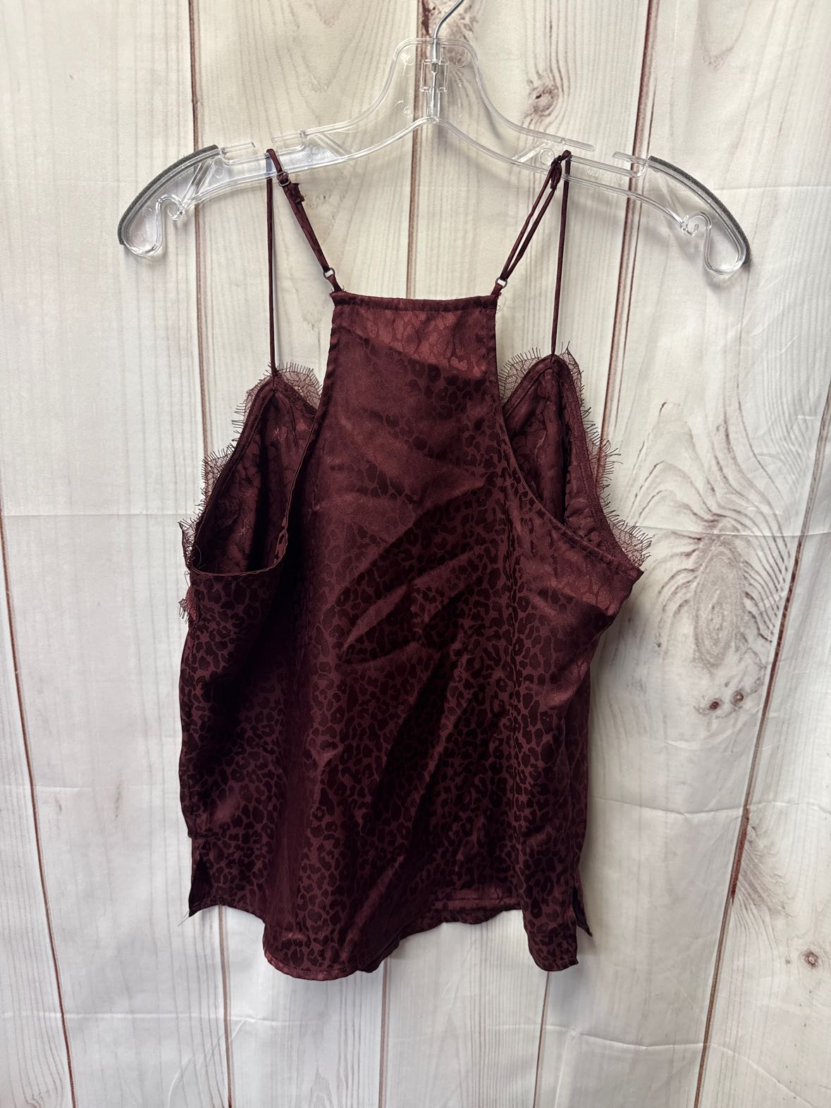 Nine West Women's Size M Maroon Sleeveless Top