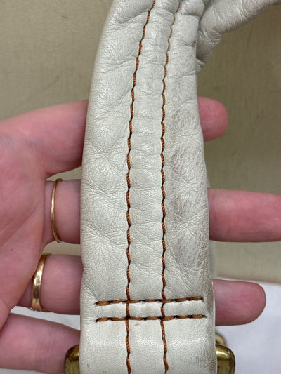 Marc by Marc Jacobs White Leather Purse Bag AS IS - marks/wear