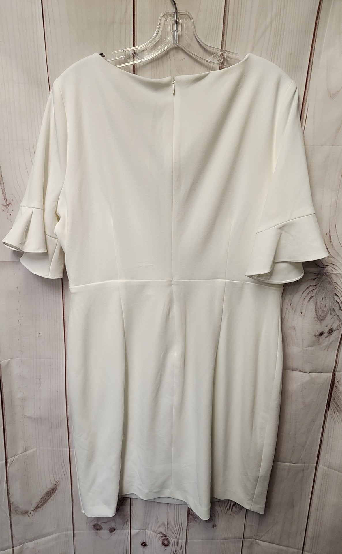 NWT DKNY Women's Size 16 White Dress