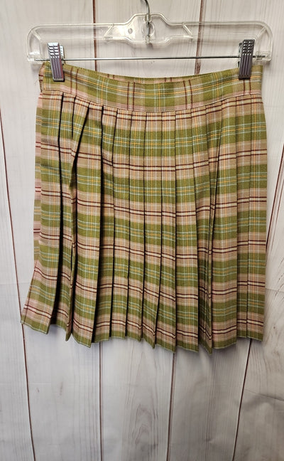 Sisley Women's Size 26 (1-2) Green Skirt