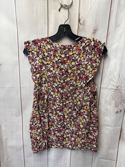 Sanctuary Women's Size M Pink Floral Sleeveless Top