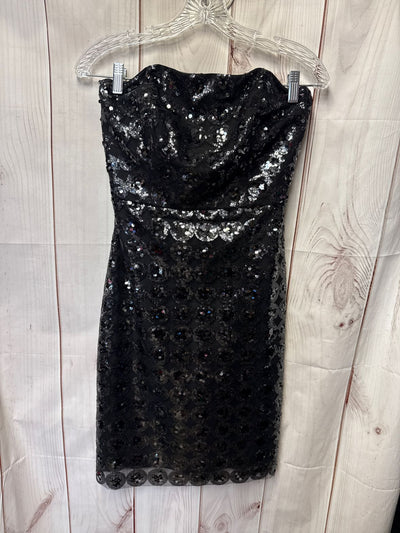 Milly Women's Size 4 Black Sequined Dress
