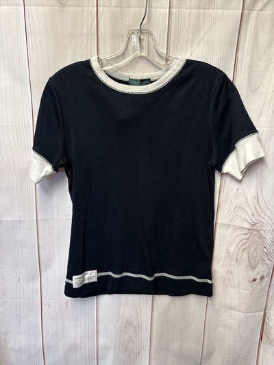 Ralph Lauren Women's Size S Black Short Sleeve Top