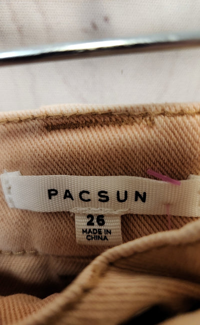 Pacsun Women's Size 26 (1-2) Peach Skirt