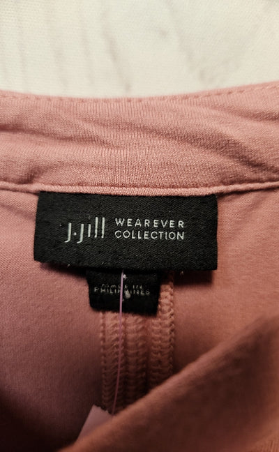 J Jill Wearever Collection Women's Size S Pink Short Sleeve Top