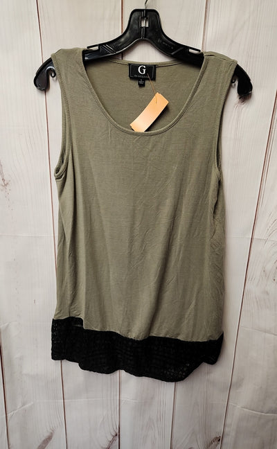 G by Giuliana Women's Size S Green Sleeveless Top