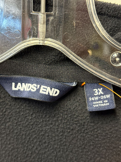 Lands End Women's Size 3X Black Jacket