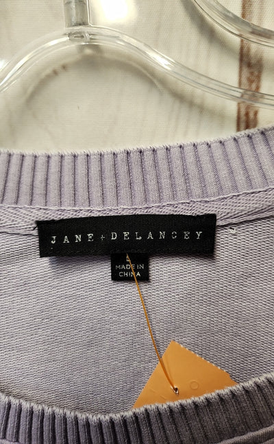 Jane & Delancey Women's Size L Purple Sweatshirt