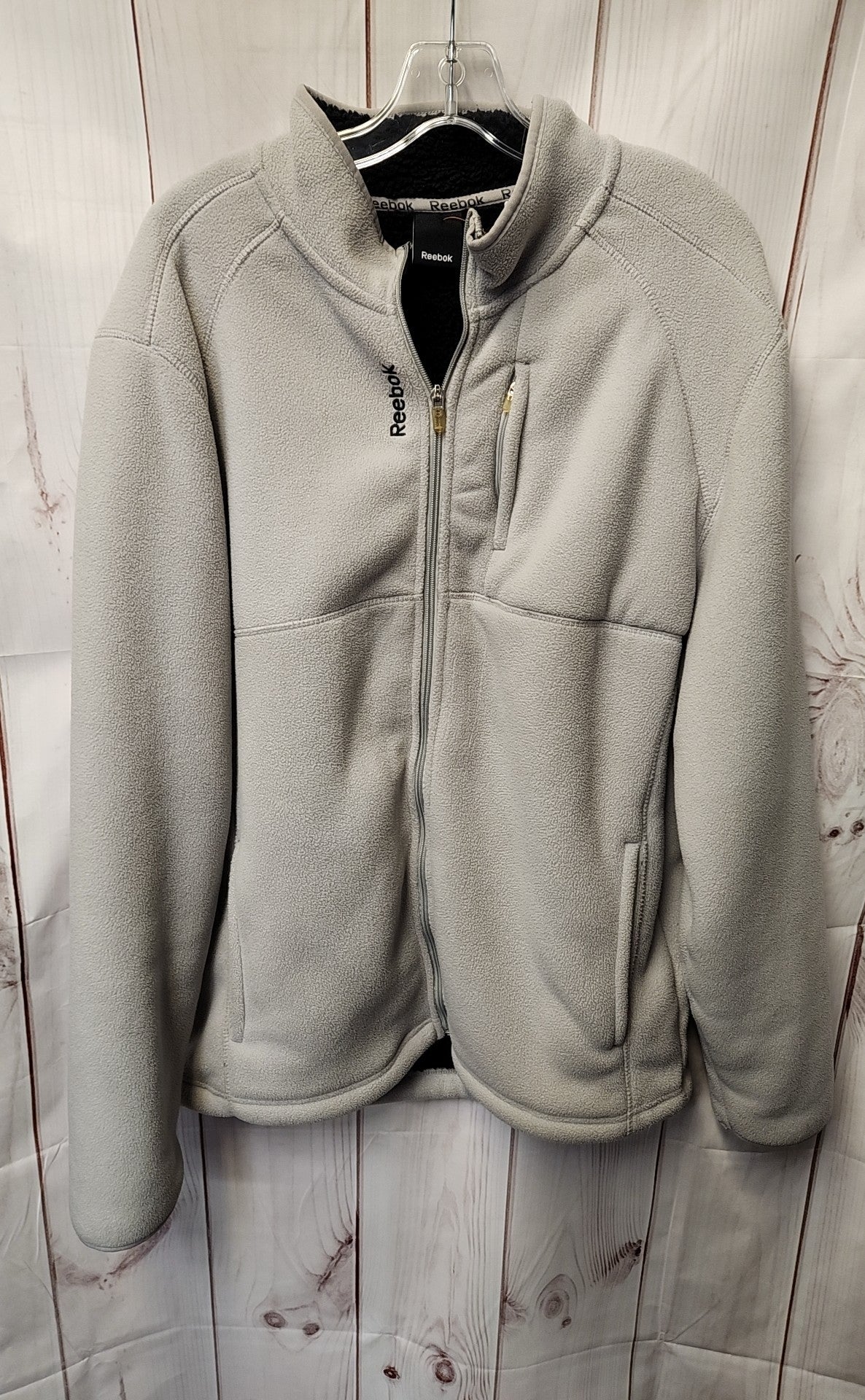 Reebok Men's Size L Gray Jacket