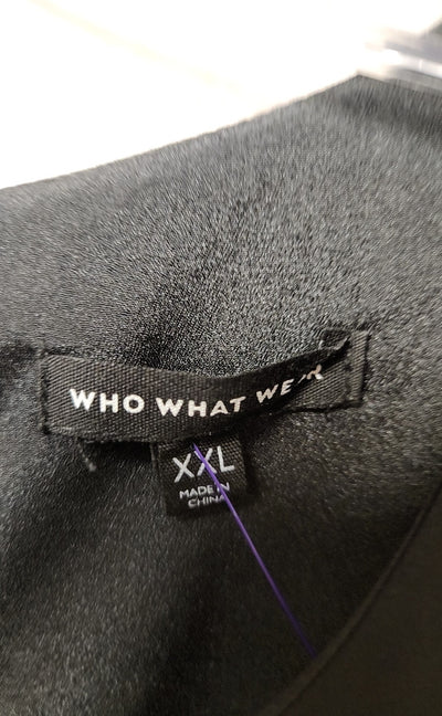 Who What Wear Women's Size XXL Black Dress