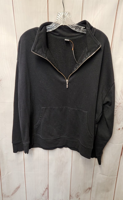 Old Navy Women's Size XL Black Sweatshirt