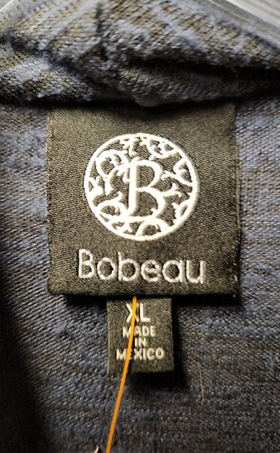Bobeau Women's Size XL Navy Cardigan