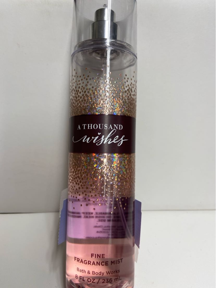 Bath & Body Works A Thousand Wishes Fine Fragrance Mist 8fl oz 6/10full Perfume