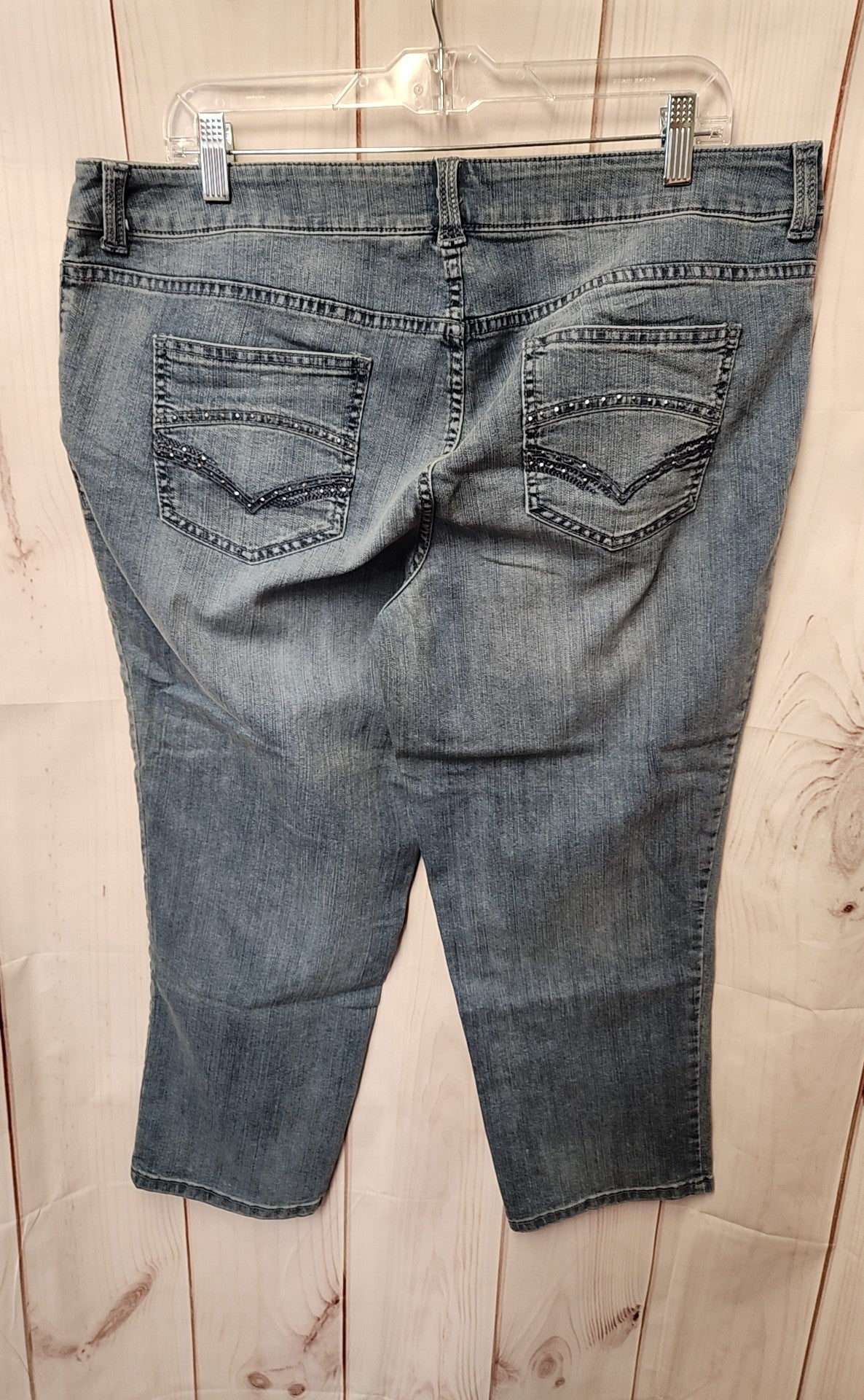 Chico's Platinum denim Women's Size 3 = US 16 Blue Jeans